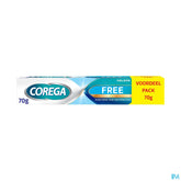 Corega Free Creme Adhesive 70g